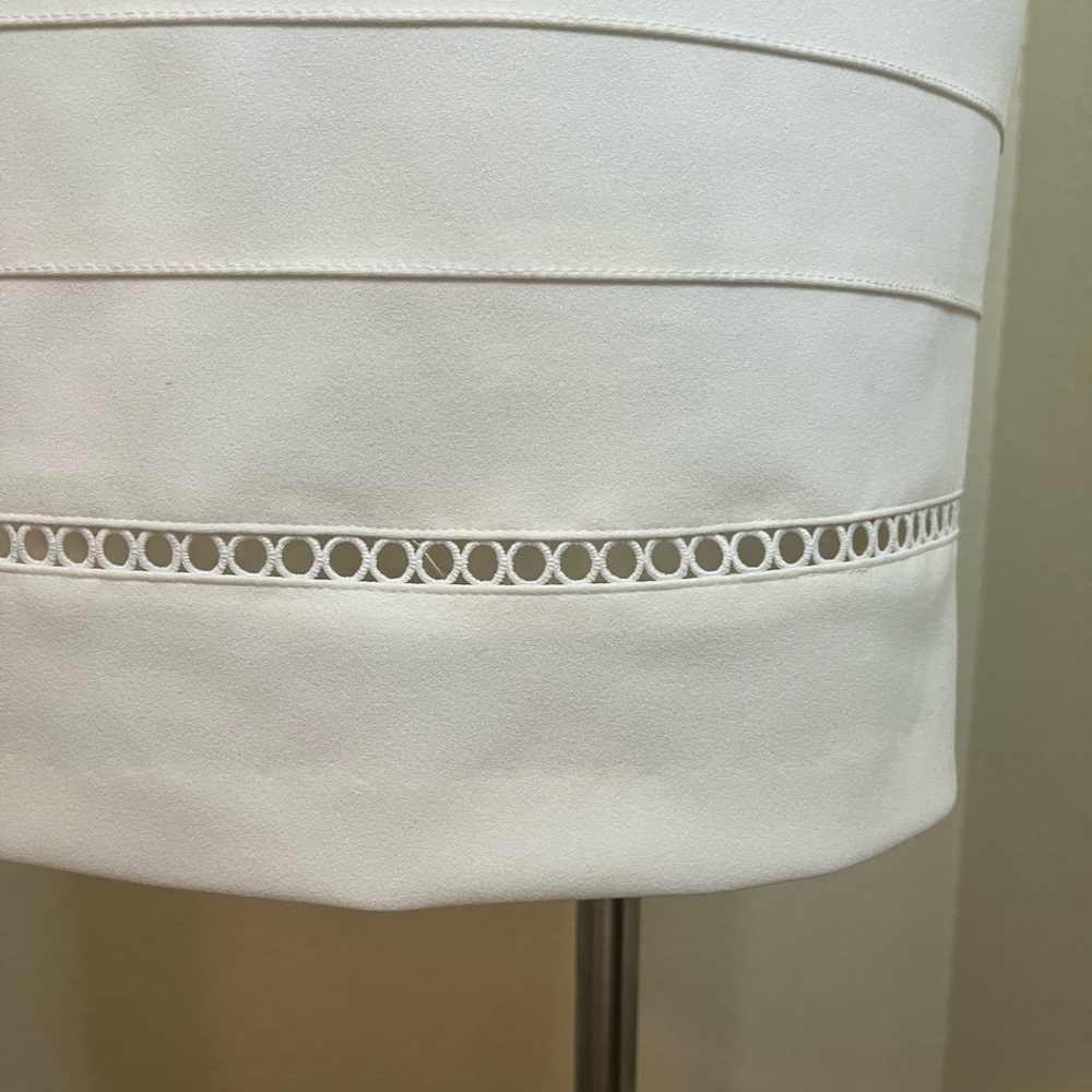 Tommy Hilfiger White Sheath Dress Size 6 - Picture 2 of 10